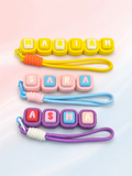 Personalized Clicker key chain | كليكر مخصص بالاسم ( حرف واحد )